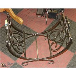 METAL HEAVY DUTY WOOD CORRAL EASY STORE, FOLDS