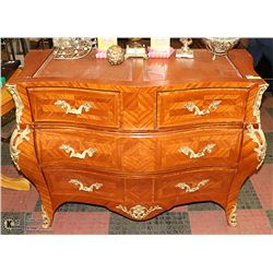 BOMBAY DRESSER WITH BRASS HARDWARES AND ACCENTS