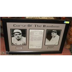 CURSE OF THE BAMBINO 34" X 22"