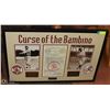Image 1 : CURSE OF THE BAMBINO REVERSED 31" X 20.5"