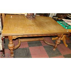 ANTIQUE TABLE 61" X 40" X 31"