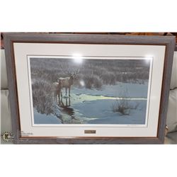 ROBERT BATEMAN LTD ED SIGNED PRINT #365/950.