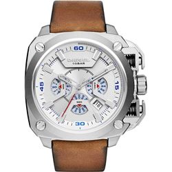 NEW DIESEL 56MM CHRONO OVERSIZE MSRP $395 WATCH