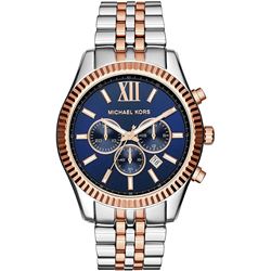 NEW MICHAEL KORS LEXINGTON TRIPLE CHRONO MSRP $385