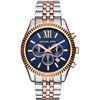 Image 1 : NEW MICHAEL KORS LEXINGTON TRIPLE CHRONO MSRP $385