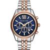 Image 8 : NEW MICHAEL KORS LEXINGTON TRIPLE CHRONO MSRP $385