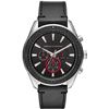 Image 1 : NEW ARMANI BLACK 46MM DIAL TRIPLE CHRONO MSRP $283
