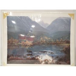 "CANADIAN AUTUMN" LTD ED PRINT #677/1500 SIGNED
