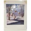 Image 1 : "WINTER WONDER MALLARDS" LTD ED #410/2500 SIGNED
