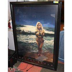LARGE MARILYN MONROE PICTURE FRAMED 36" X 50"