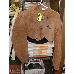 NEW LEATHER WELDERS CAPE SIZE L MADE WITH