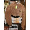 Image 1 : NEW LEATHER WELDERS CAPE SIZE L MADE WITH
