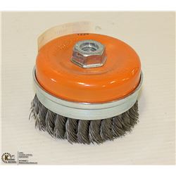 WALTER 5" X 5/8" WIRE CUP BRUSH