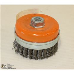 WALTER 5" X 5/8" WIRE CUP BRUSH