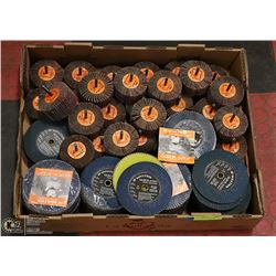 LARGE FLAT OF WALTER FLAP DISCS