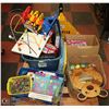 Image 1 : PALLET OF NEW & USED KIDS TOYS, BRACELETS & MORE.