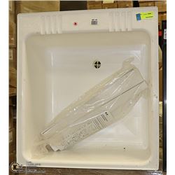 UTILITY ROOM SINK (WHITE)