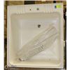 Image 1 : UTILITY ROOM SINK (WHITE)