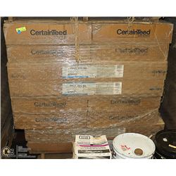 PALLET OF CERTAINTEED FFCL-224SIL CEILING TILE,