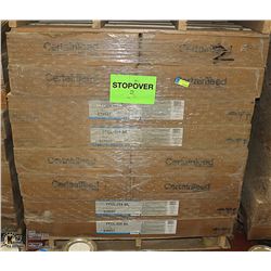 PALLET OF CERTAINTEED FFCL-224SIL CEILING TILE,