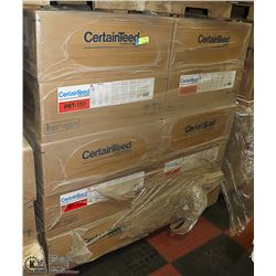 PALLET OF CERTAINTEED PVT-157 CEILING TILE,
