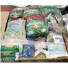 Image 1 : PALLET WITH ASSORTED LAWNCARE ITEMS, INCLUDING CAT