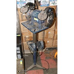 MASTERCRAFT BENCH GRINDER WITH MASTERCRAFT