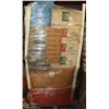 Image 1 : PALLET OF GENERAL WIPERS & GREY SORBANT PADS