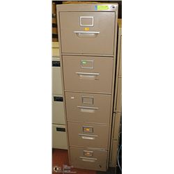 FILING CABINET 58" X 15" X 28" 4 DRAWER
