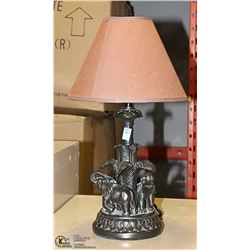 17" TALL ELEPHANT LAMP