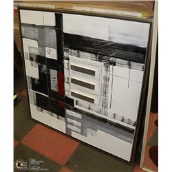 ABSTRACT ART PIECE 41" X 41"