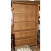 Image 1 : OAK TONE 7FT BOOKSHELF