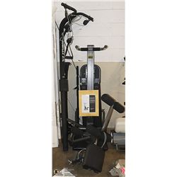 BOWFLEX POWER PRO HOME GYM, LAT PULL DOWN &
