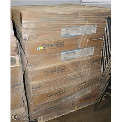 PALLET OF CERTAINTEED FFCL-224-SIL CEILING TILE