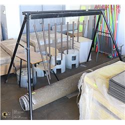 HUGE YARD COPPER CHIME OF COPPER