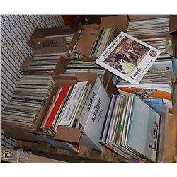 PALLET OF VINTAGE RECORDS