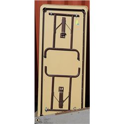 LOT OF TWO 6 FOOT FOLDING TABLES