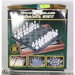 3 GAME SET CHESS / BACKGAMMON / CHECKERS