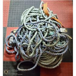 QUANTITY OF FALL ARREST TIE OFF ROPE