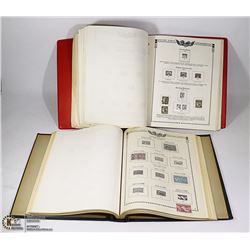 2 US USED STAMP ALBUMS