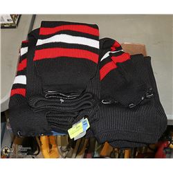 6 PAIRS OF HOCKEY SOCKS