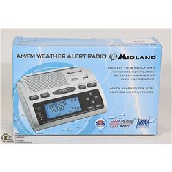 AM/FM WEATHER ALERT RADIO