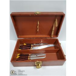 VINTAGE BOX WITH CUTLERY