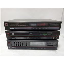 NIKKO 3 PC STEREO SYSTEM, INCLUDES AMP, TUNER A