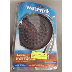 NEW WATERPIK RAINFALL SHOWER HEAD