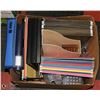 Image 1 : BOX FULL OF OFFICE SUPPLIES - GENERAL,