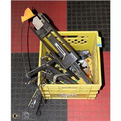 ICE FISHING KIT INCLUDES: 3 RODS & BOBBERS, ETC