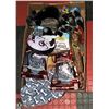 Image 1 : FLAT OF ASSORTED DOG TREATS AND TOYS ETC.