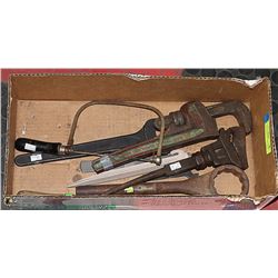 ANTIQUE WRENCHES AND FILES