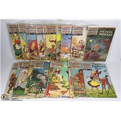 LOT OF OVER 20 CLASSICS ILLUSTRATED JUNIOR COMIC